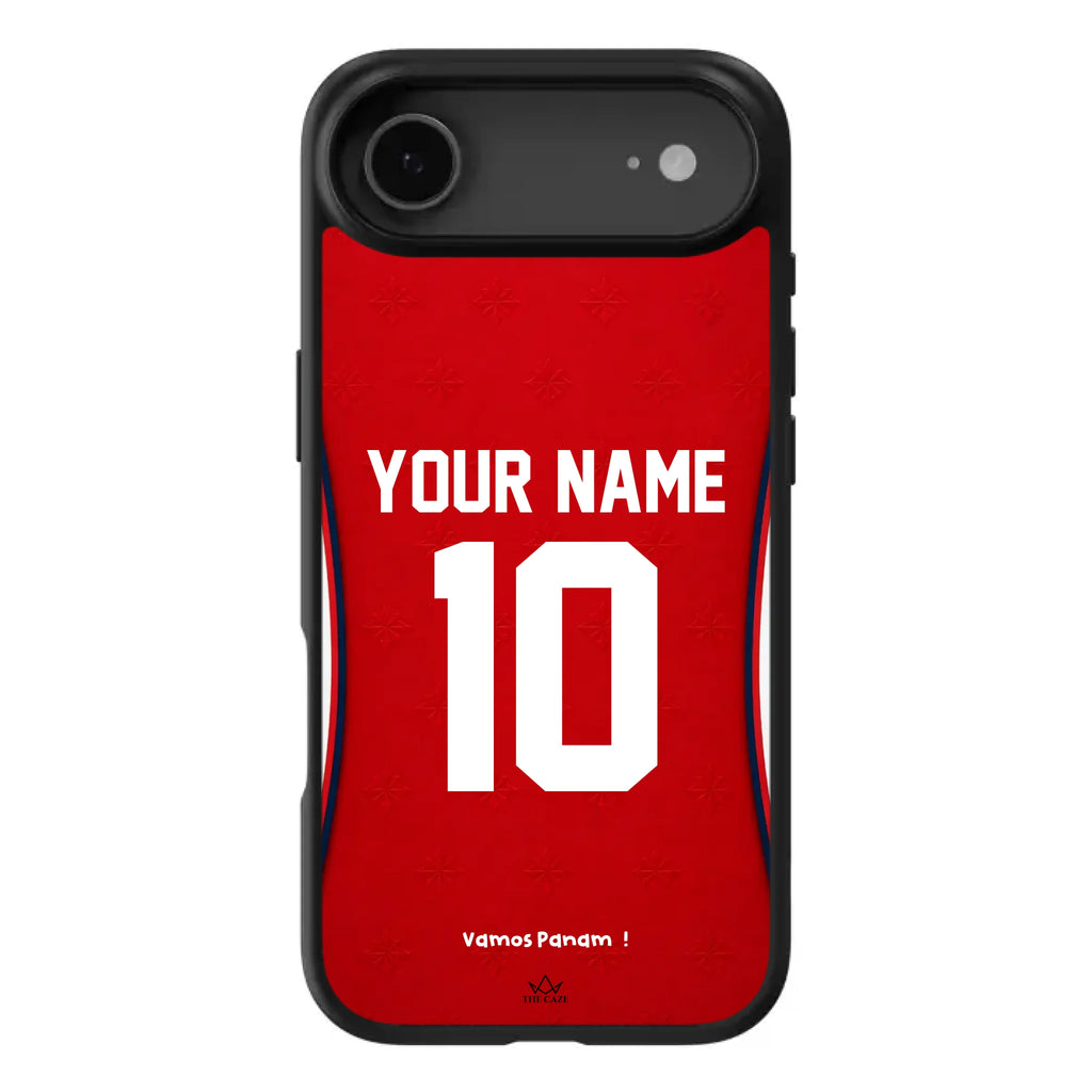 Panama football Jersey iPhone Case