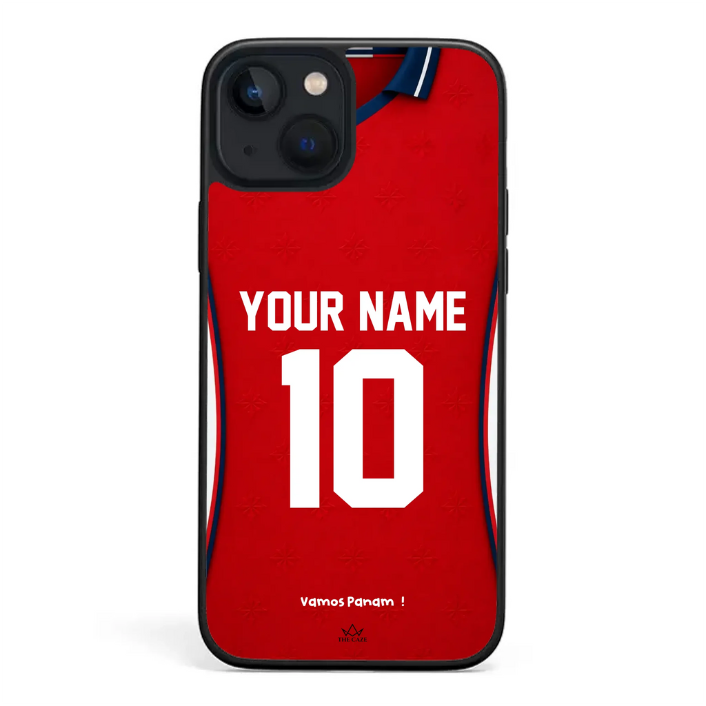 Panama football Jersey iPhone Case