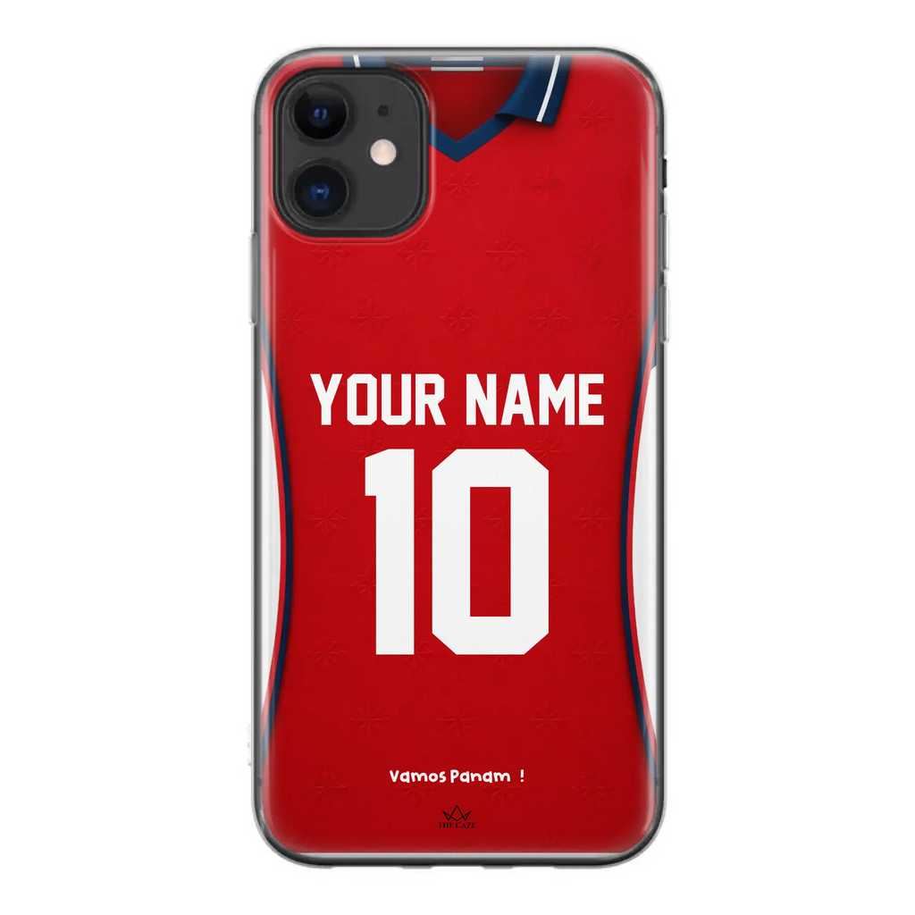 Panama football Jersey iPhone Case