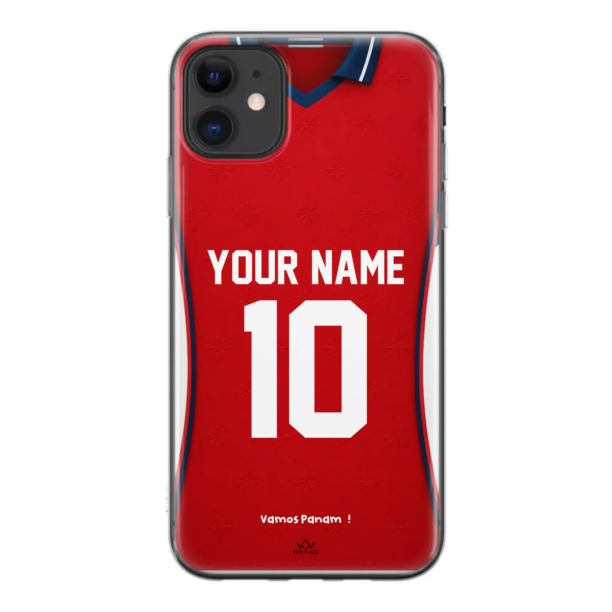 Panama football Jersey iPhone Case