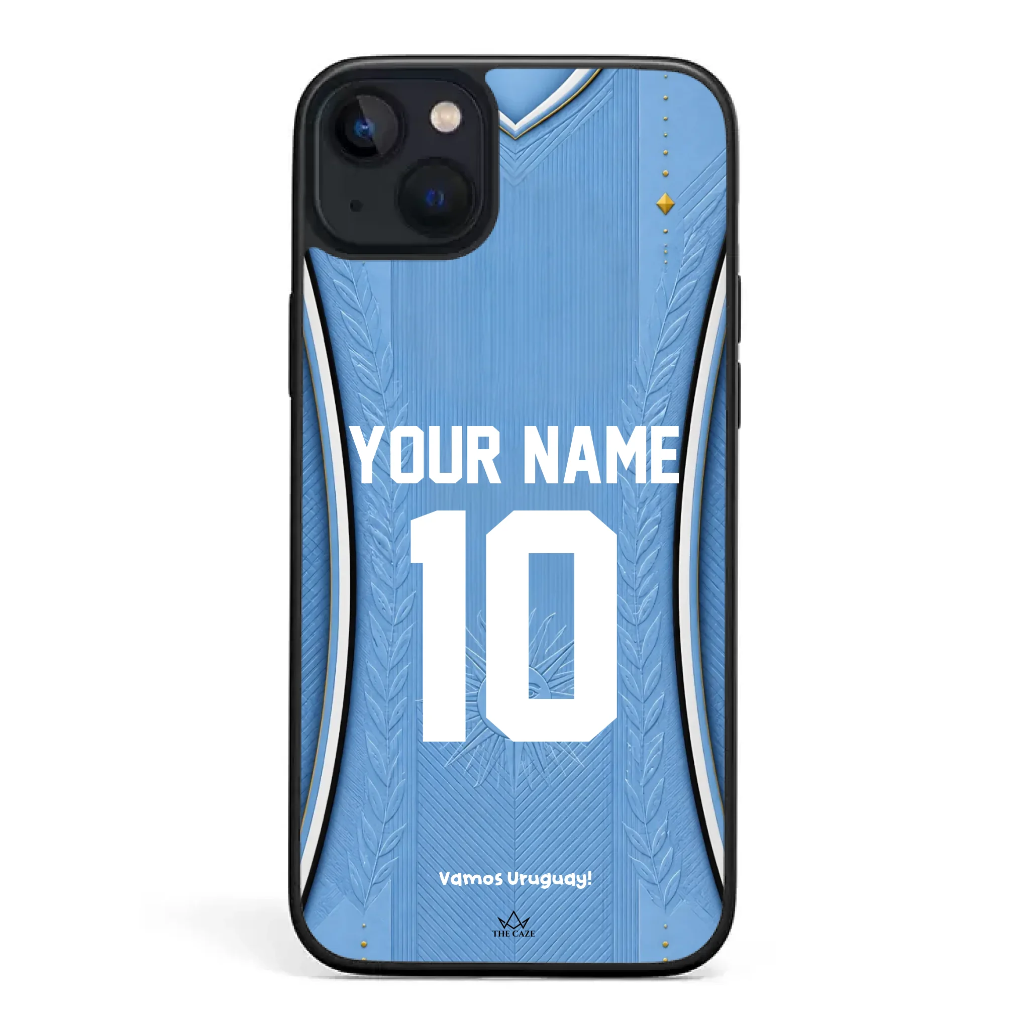 Uruguay football Jersey iPhone Case