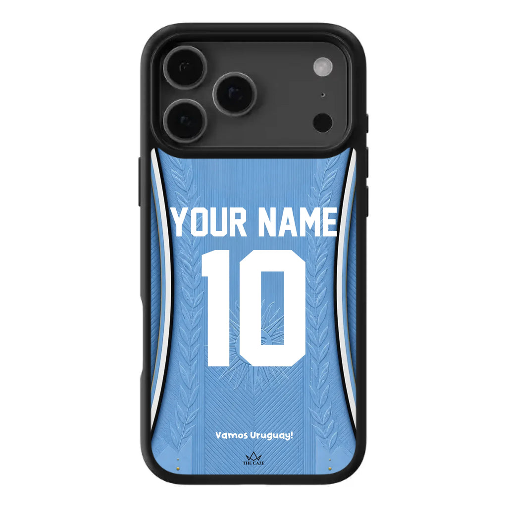 Uruguay football Jersey iPhone Case
