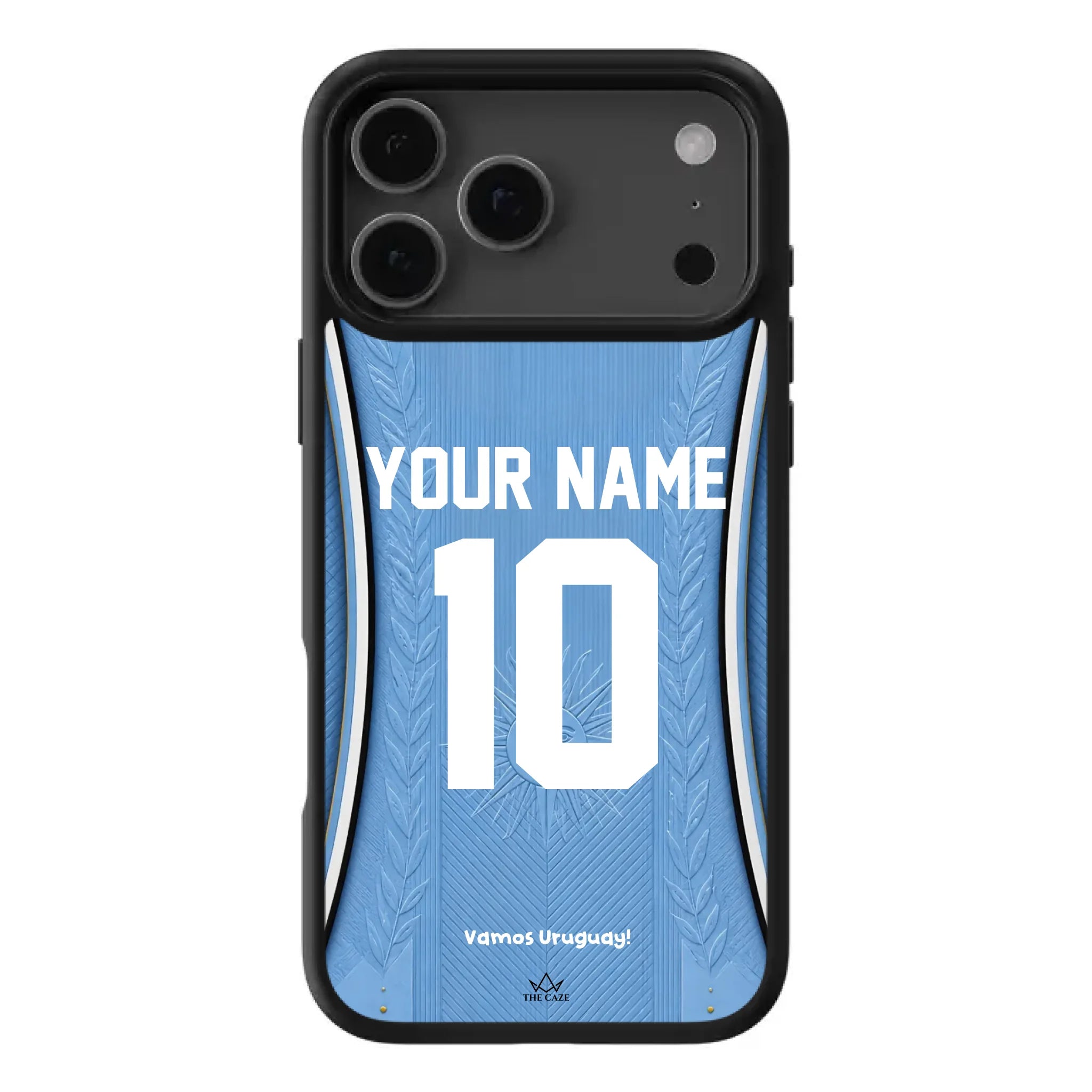 Uruguay football Jersey iPhone Case