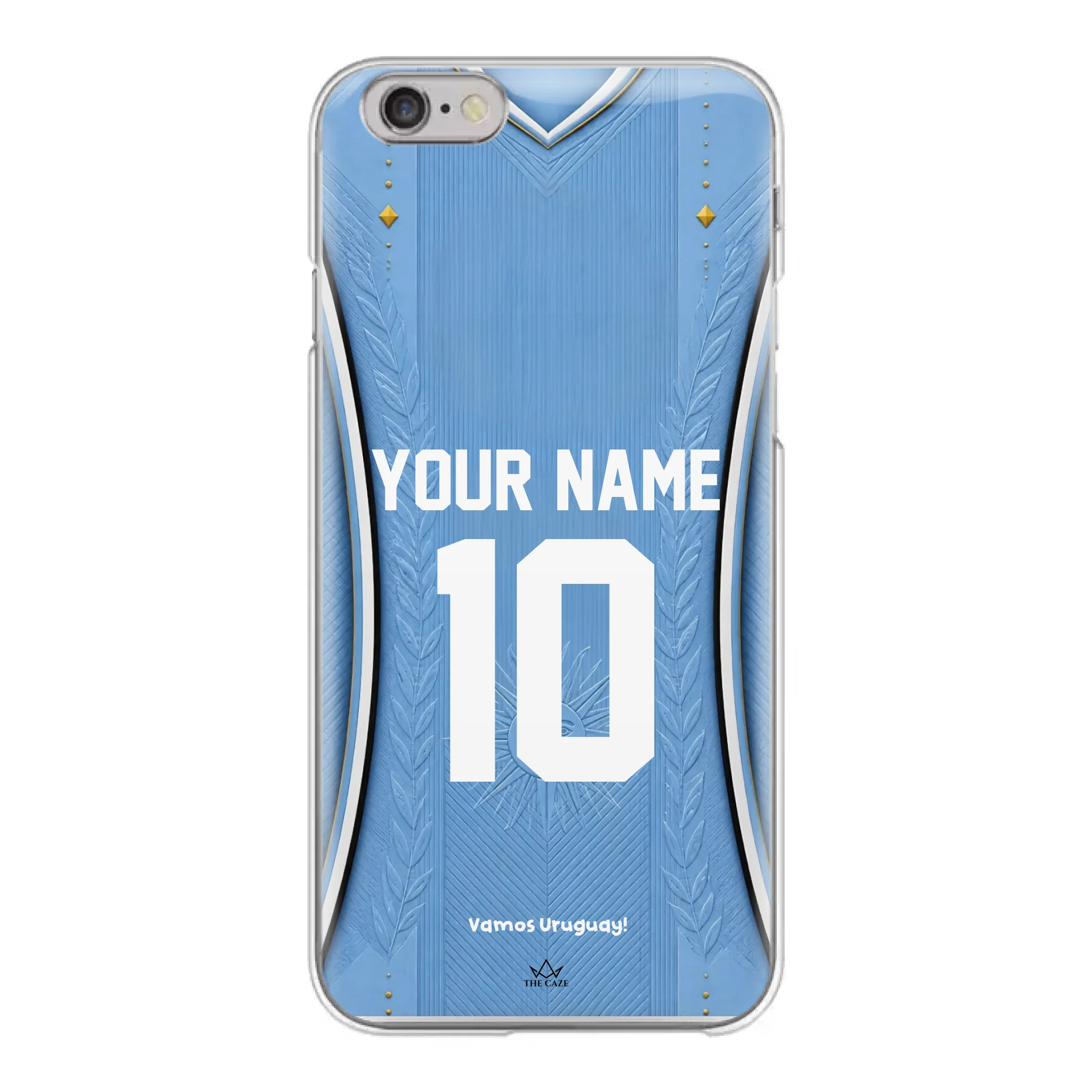 Uruguay football Jersey iPhone Case