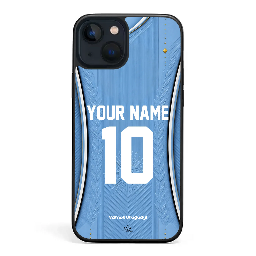 Uruguay football Jersey iPhone Case