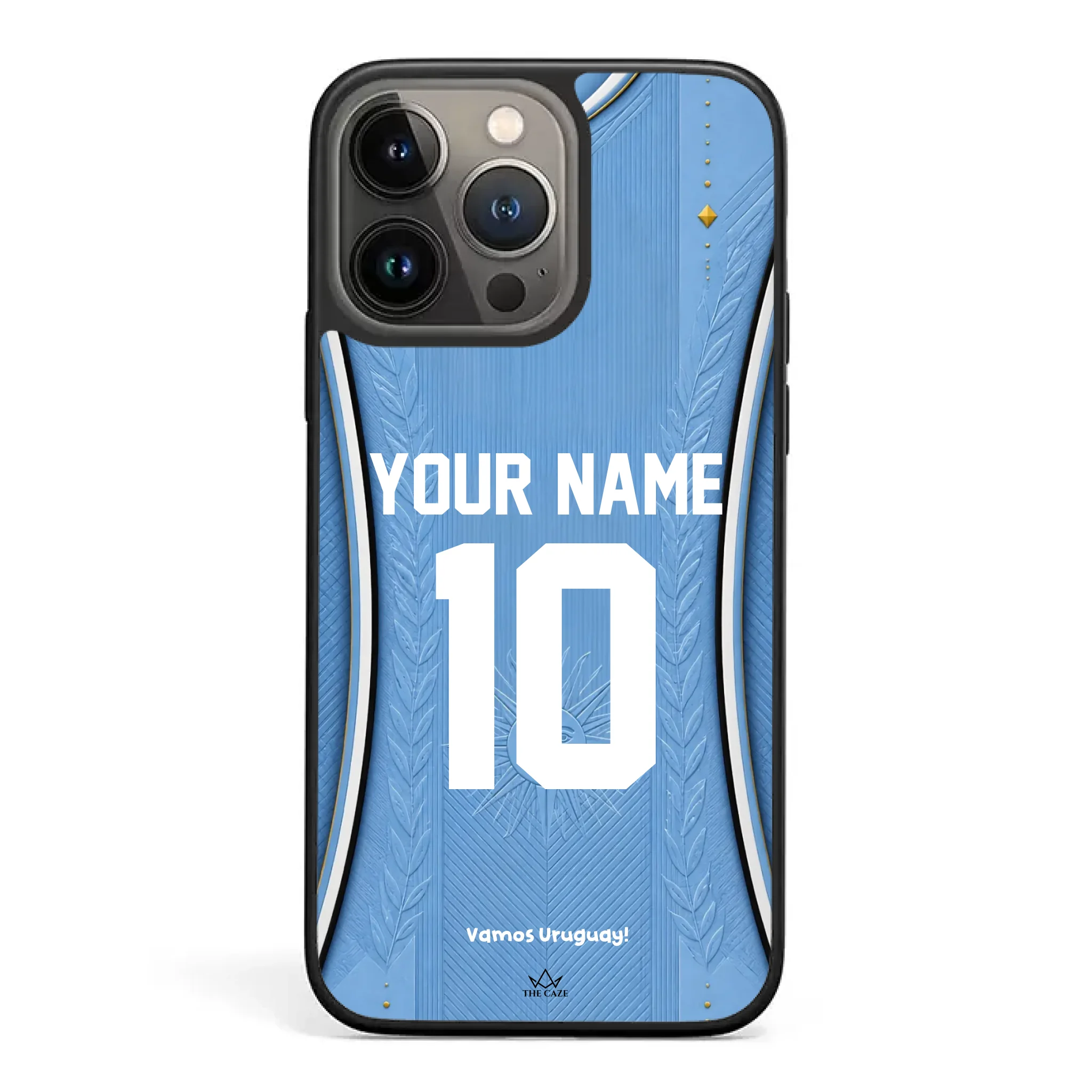 Uruguay football Jersey iPhone Case