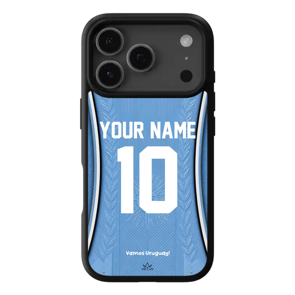 Uruguay football Jersey iPhone Case