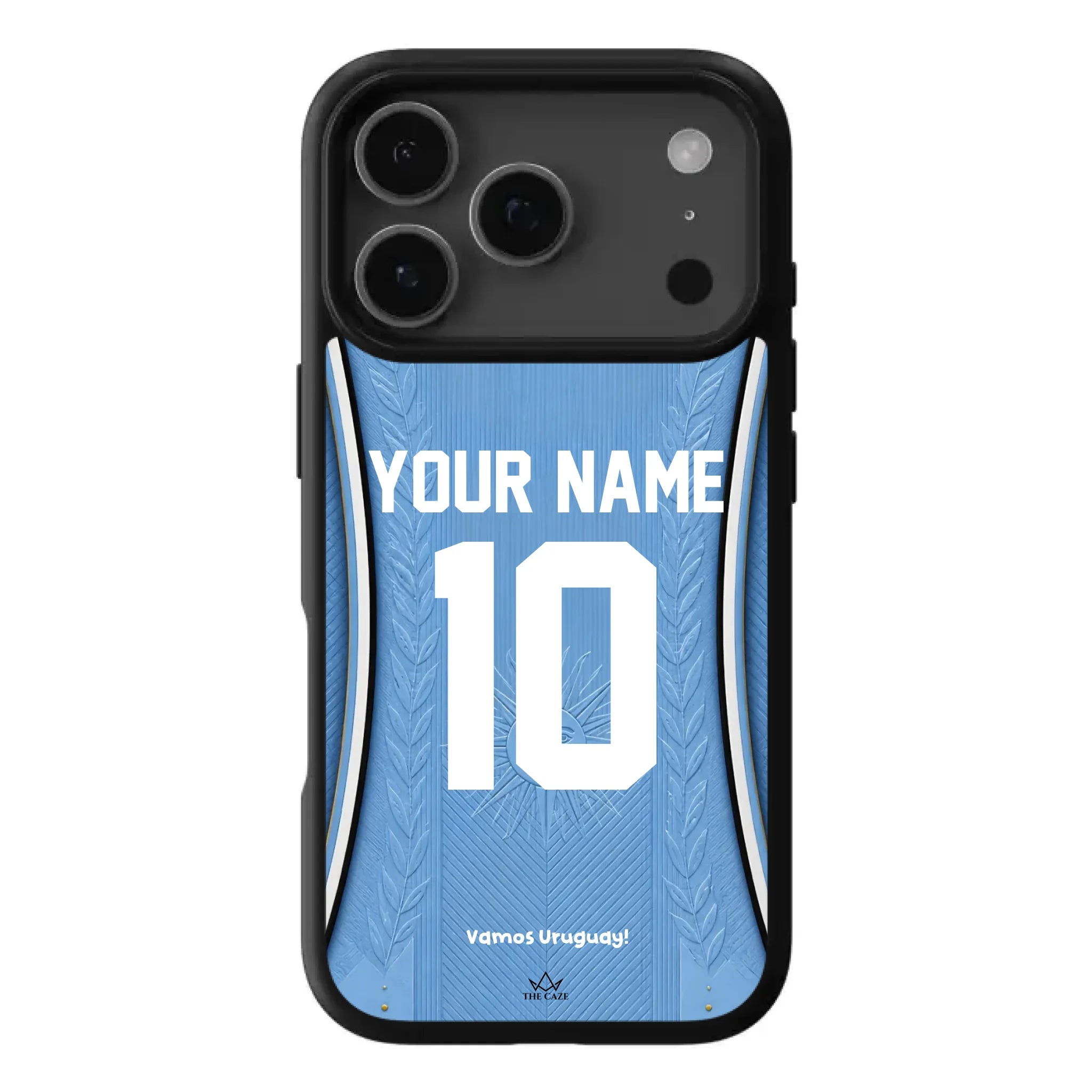 Uruguay football Jersey iPhone Case