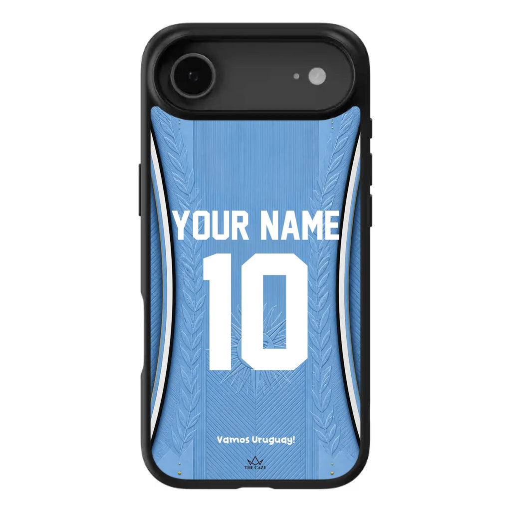 Uruguay football Jersey iPhone Case
