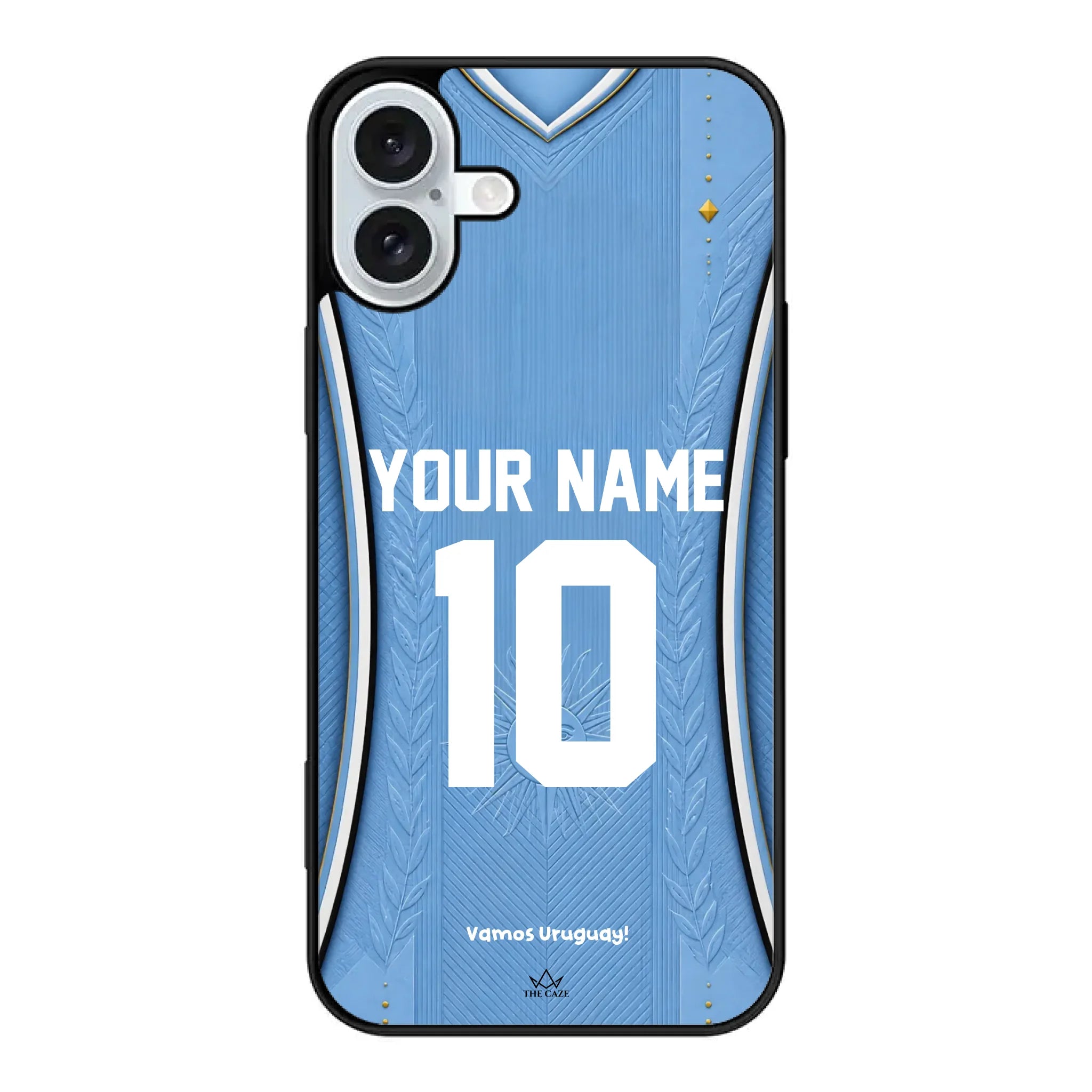 Uruguay football Jersey iPhone Case