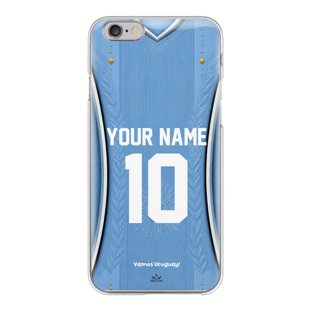 Uruguay football Jersey iPhone Case