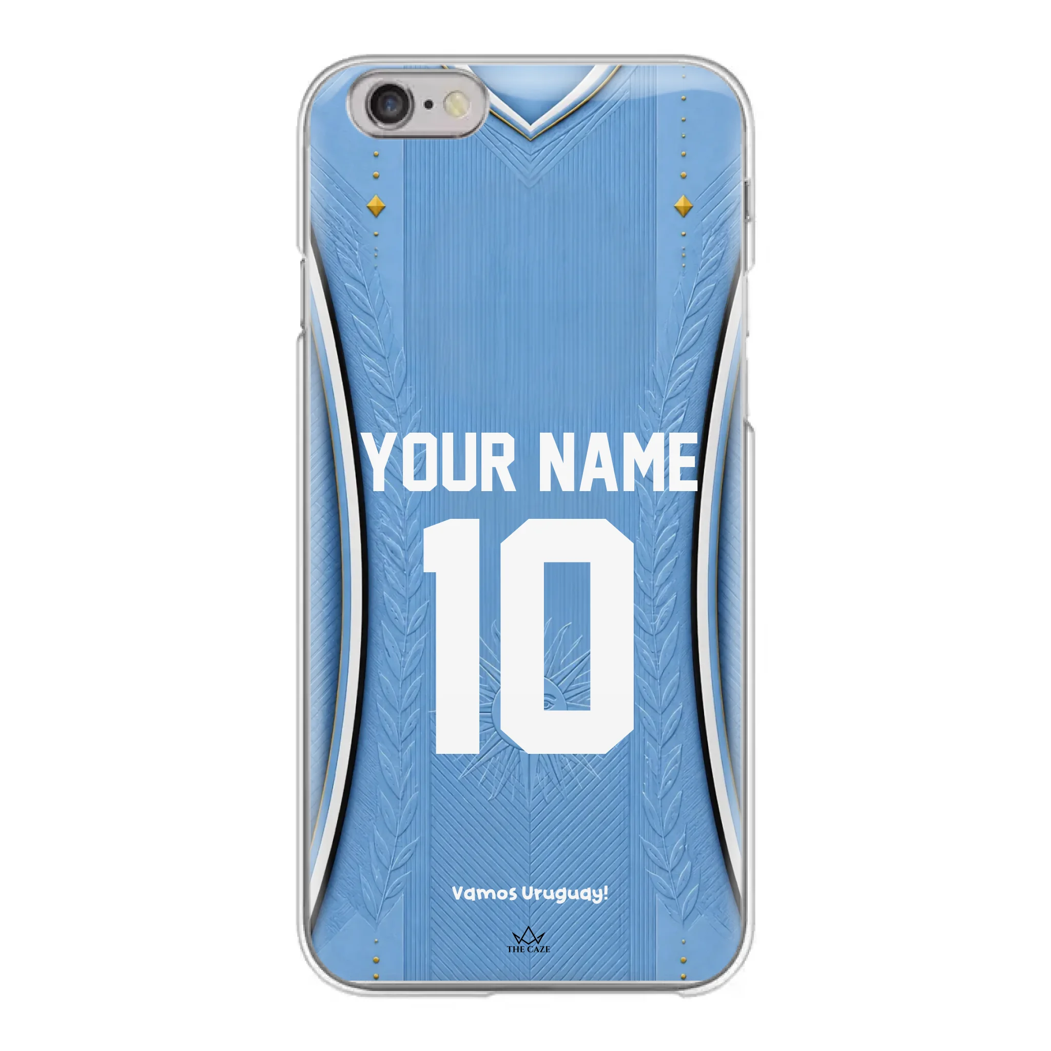 Uruguay football Jersey iPhone Case