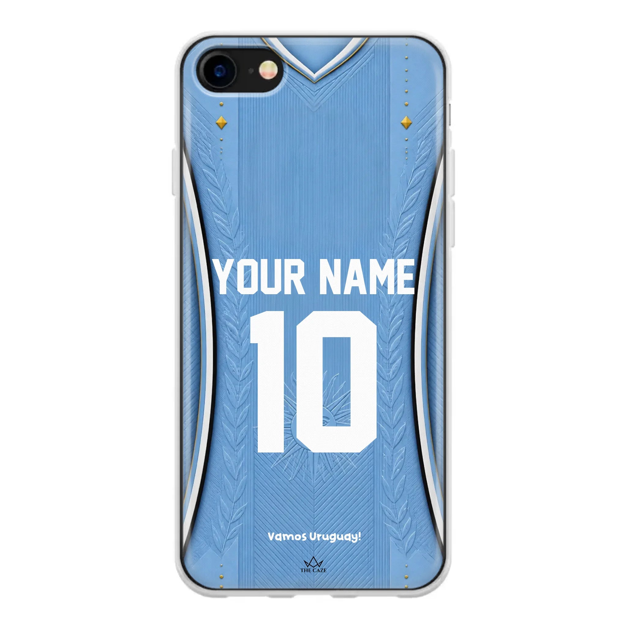 Uruguay football Jersey iPhone Case