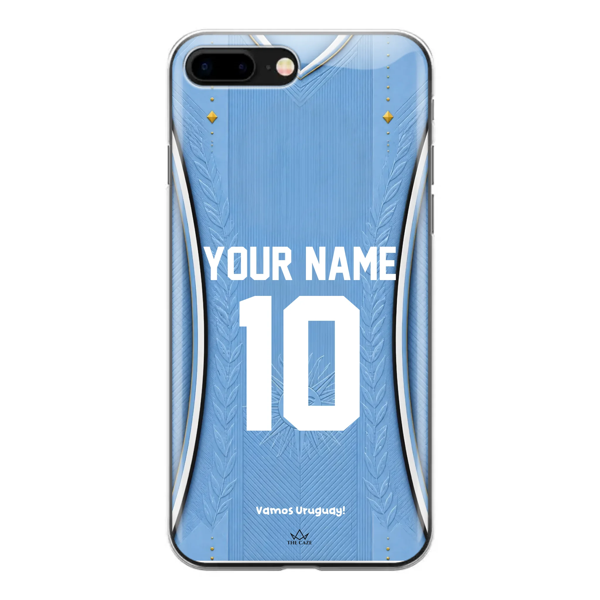 Uruguay football Jersey iPhone Case