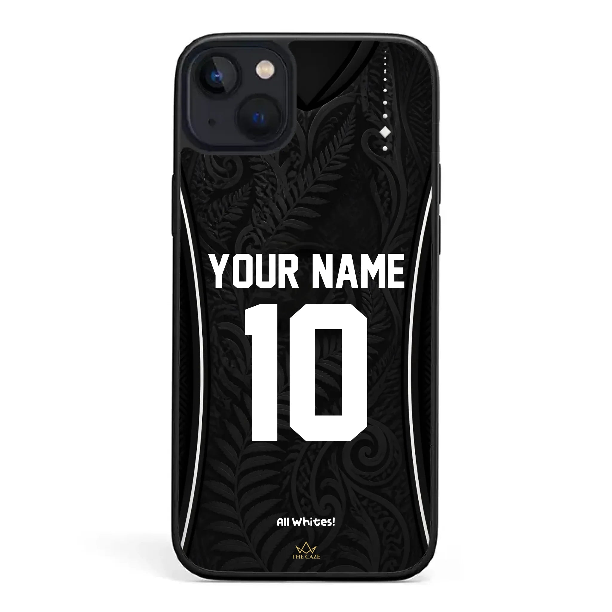 Funda de iPhone camiseta de fútbol Nueva Zelanda