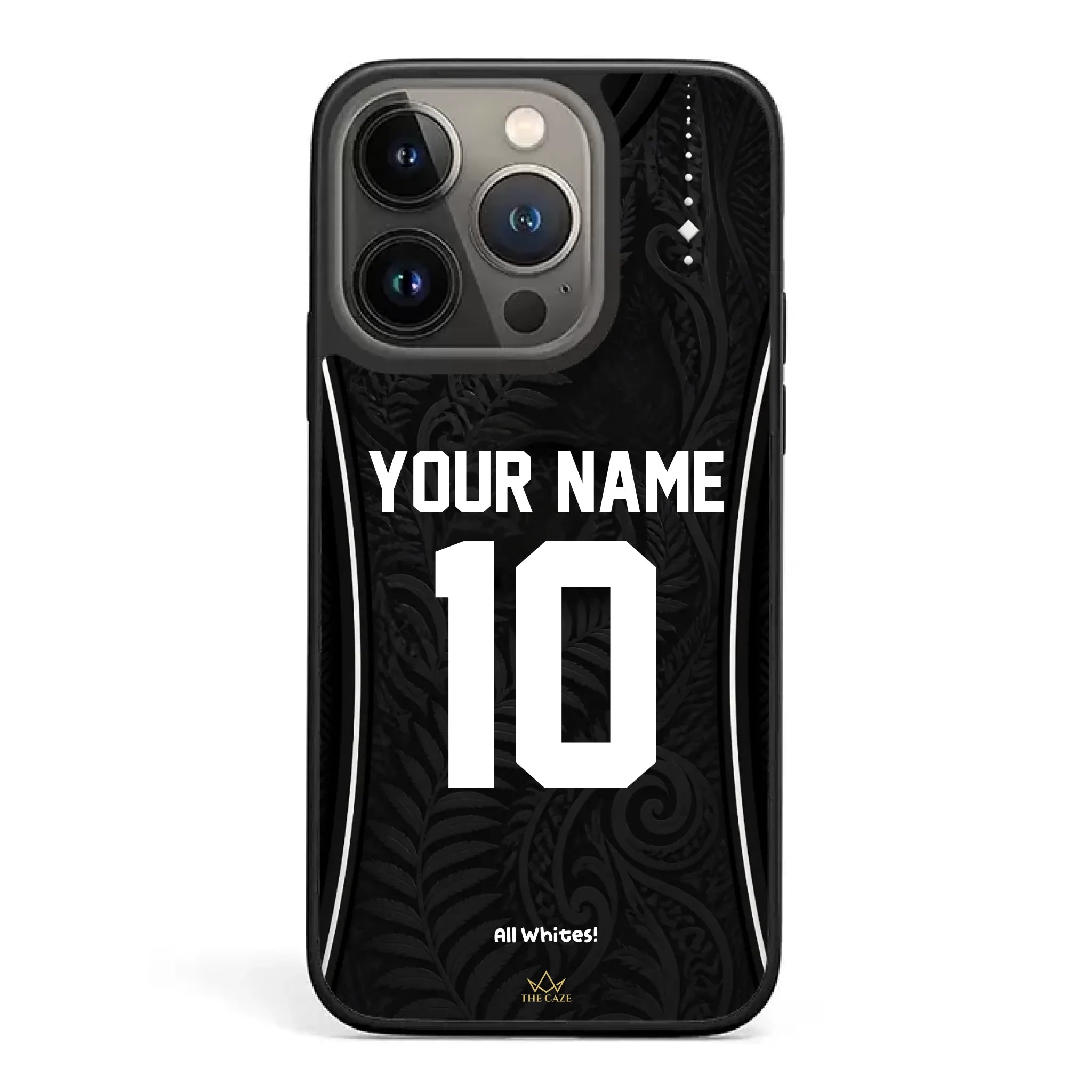 Funda de iPhone camiseta de fútbol Nueva Zelanda