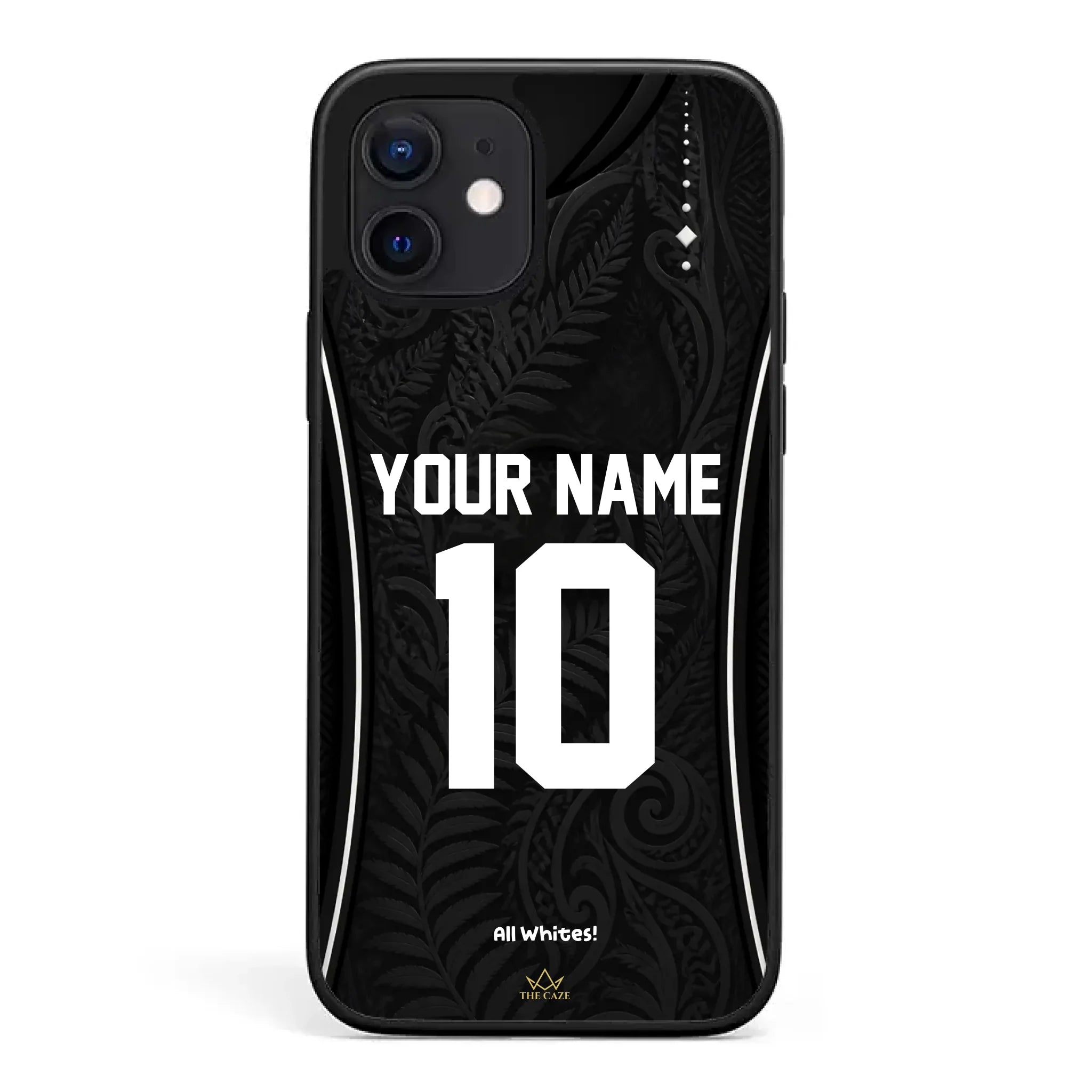 Funda de iPhone camiseta de fútbol Nueva Zelanda