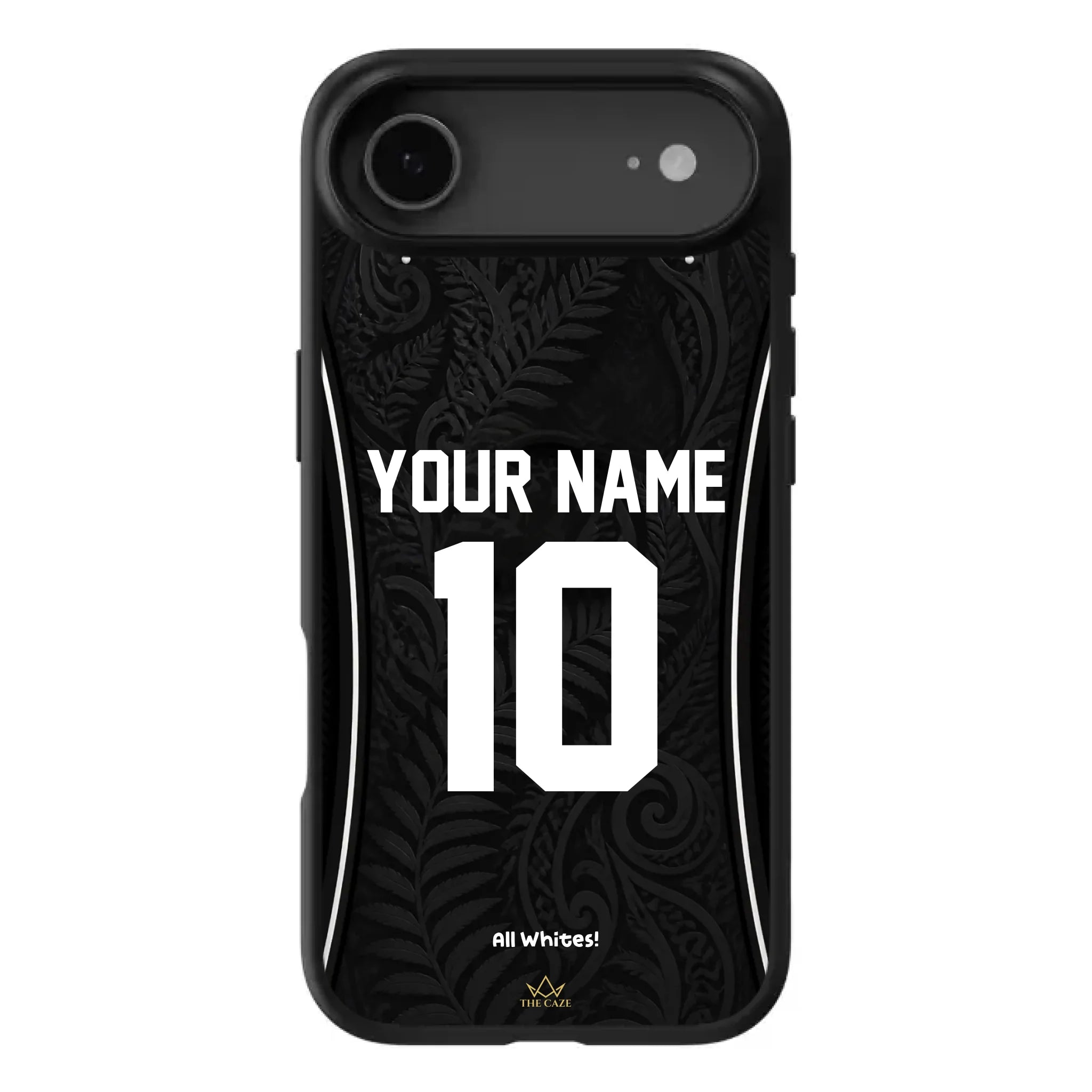 Funda de iPhone camiseta de fútbol Nueva Zelanda