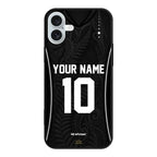 Funda de iPhone camiseta de fútbol Nueva Zelanda