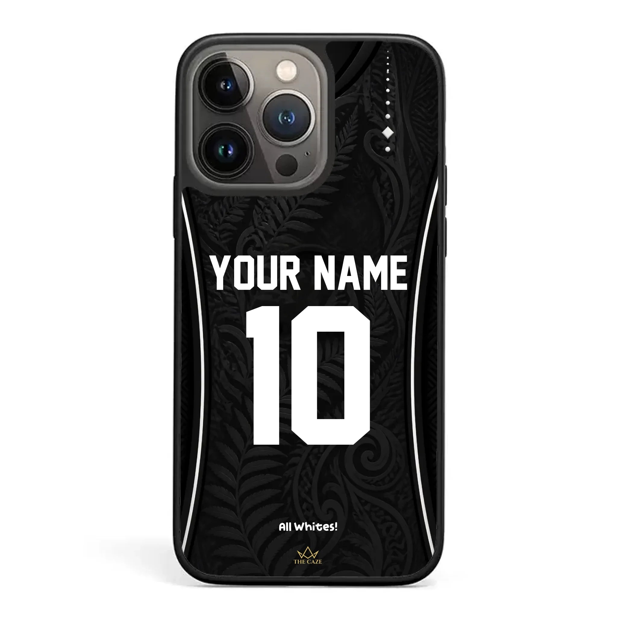 Funda de iPhone camiseta de fútbol Nueva Zelanda