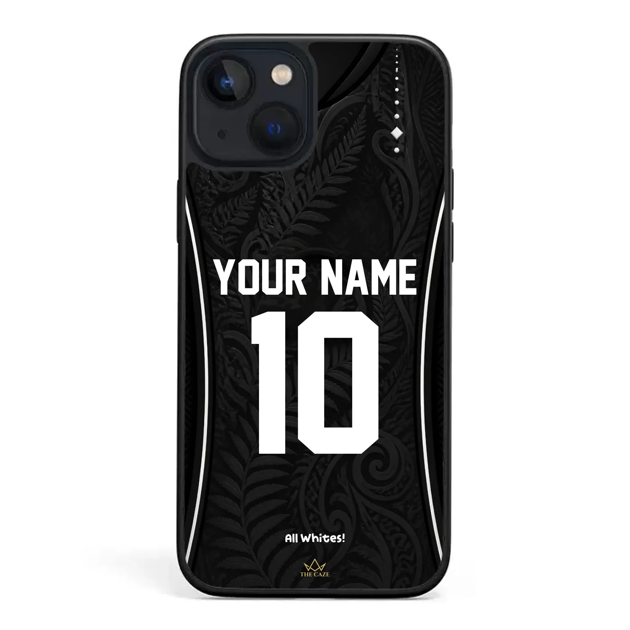 Funda de iPhone camiseta de fútbol Nueva Zelanda