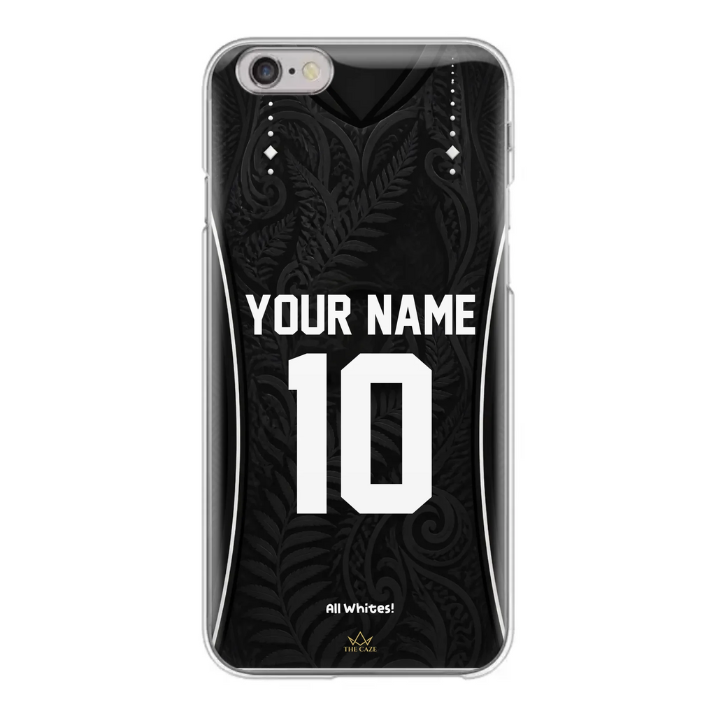 Funda de iPhone camiseta de fútbol Nueva Zelanda