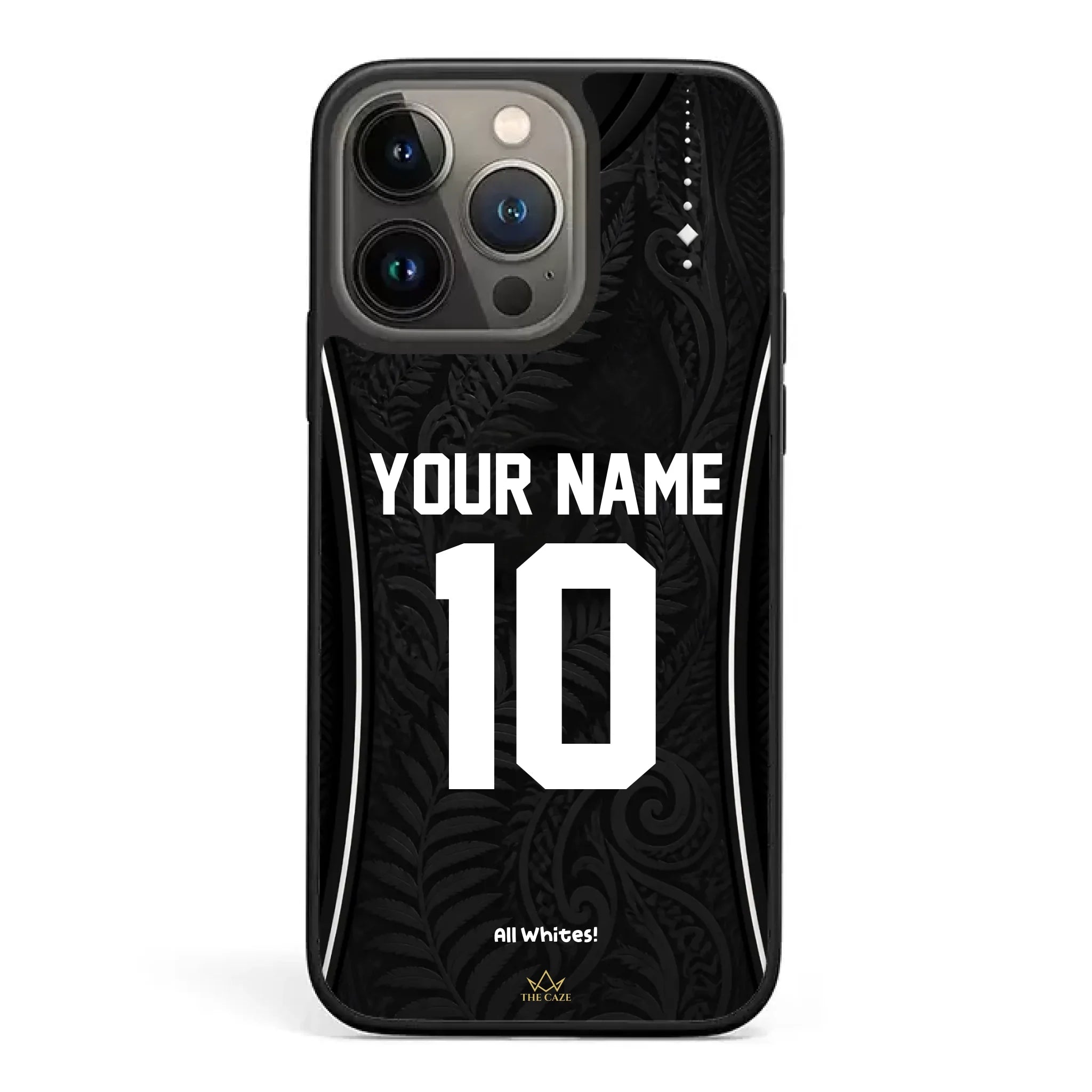 Funda de iPhone camiseta de fútbol Nueva Zelanda
