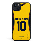 Ecuador football Jersey iPhone Case