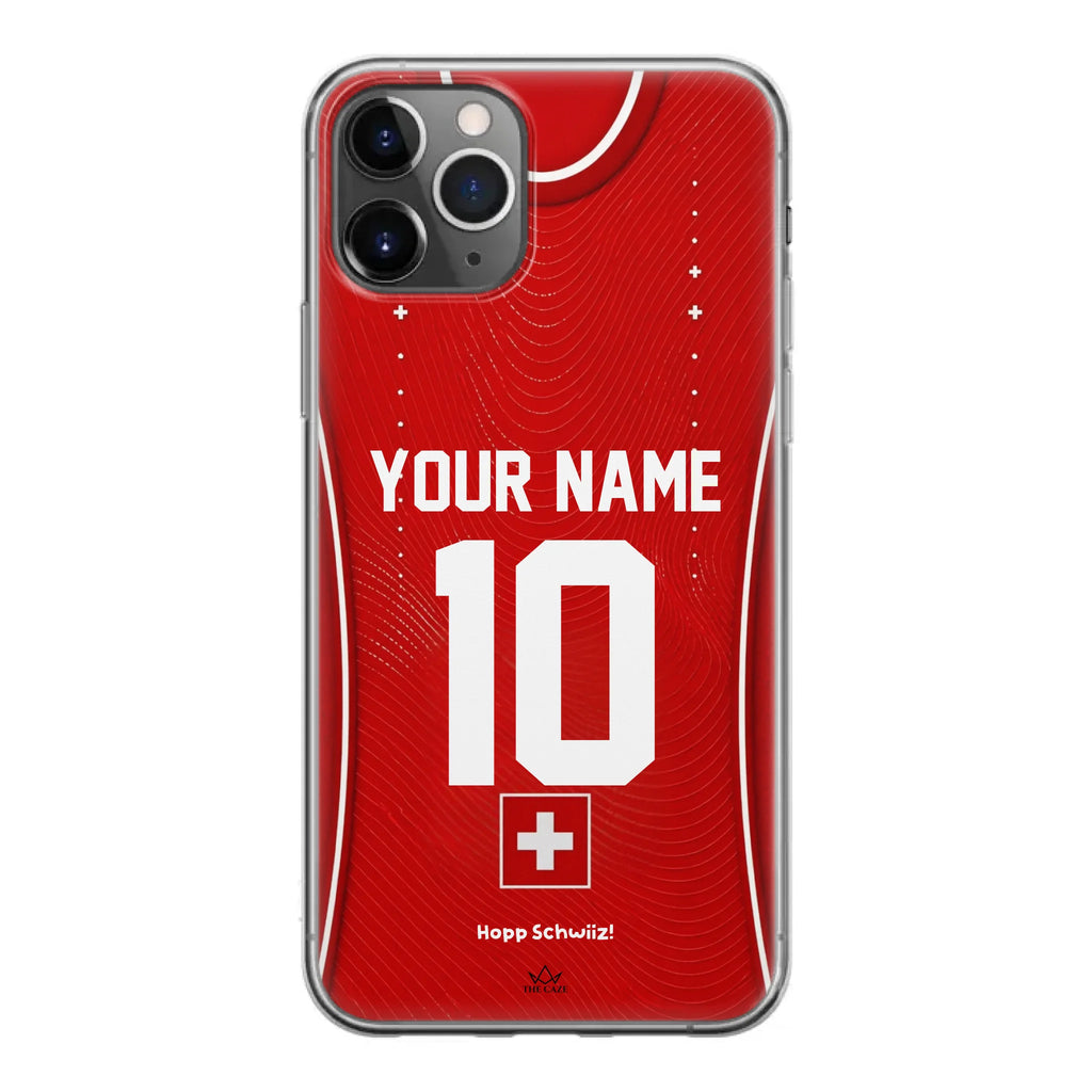 Switzerland football Jersey iPhone Case