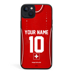Switzerland football Jersey iPhone Case