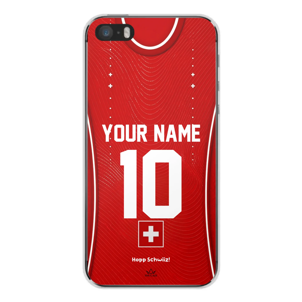 Switzerland football Jersey iPhone Case