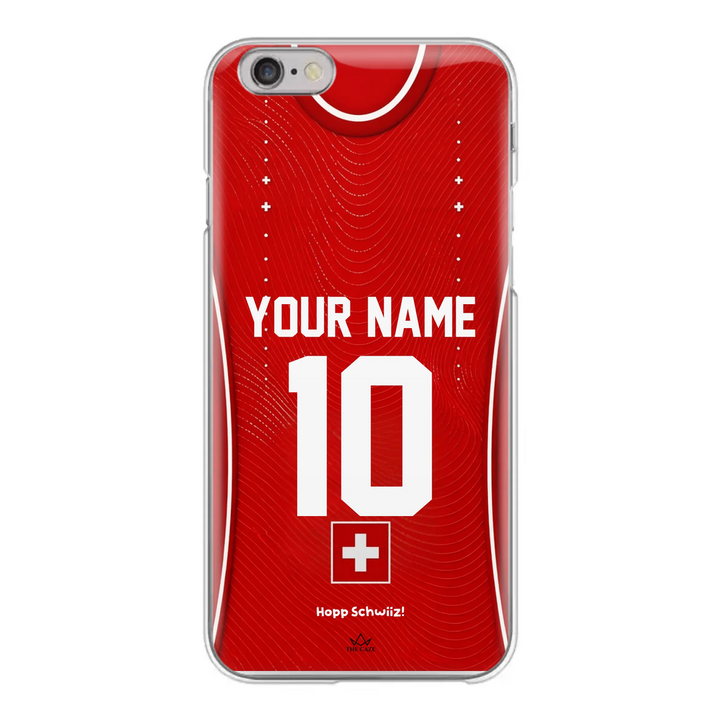 Switzerland football Jersey iPhone Case