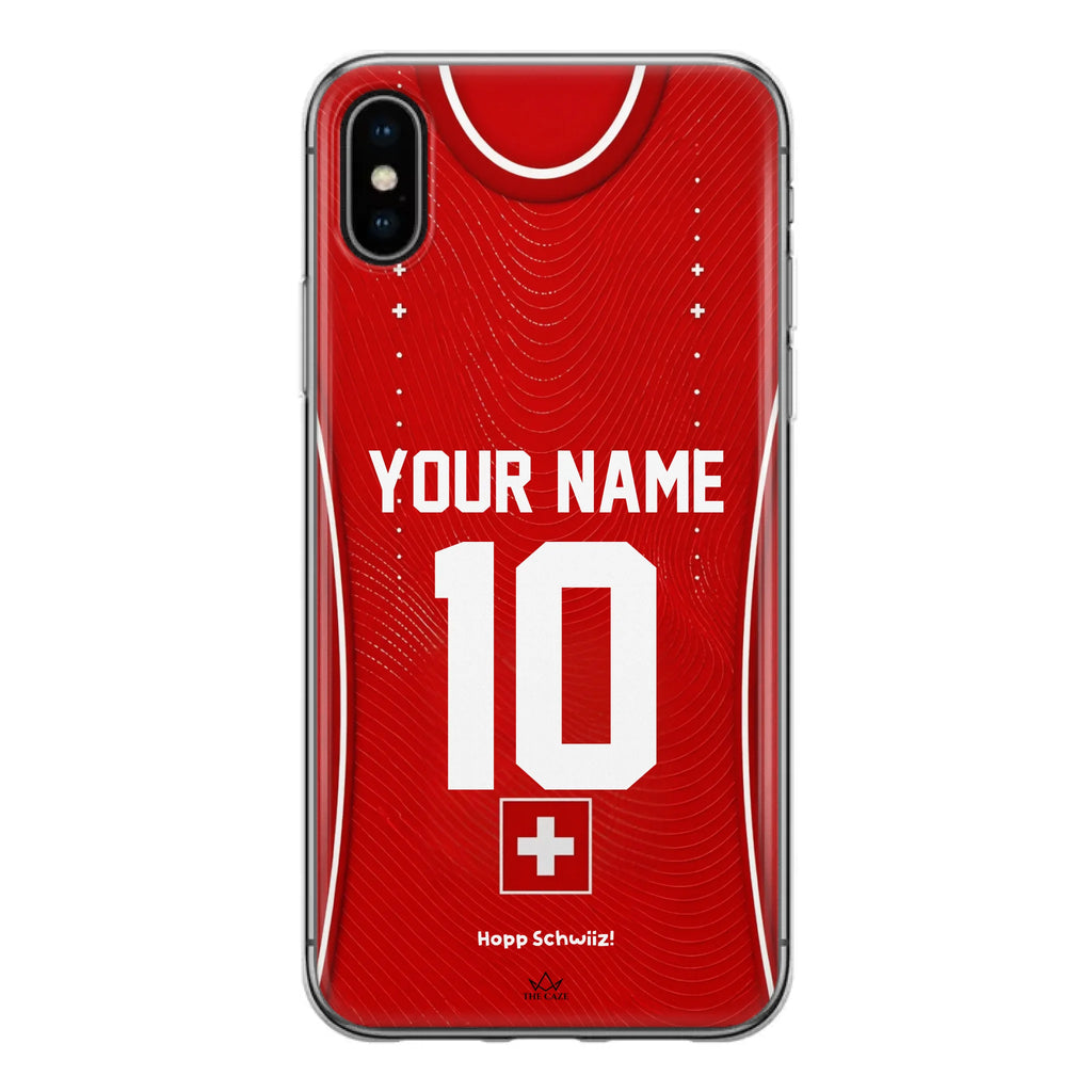 Switzerland football Jersey iPhone Case