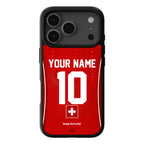 Switzerland football Jersey iPhone Case