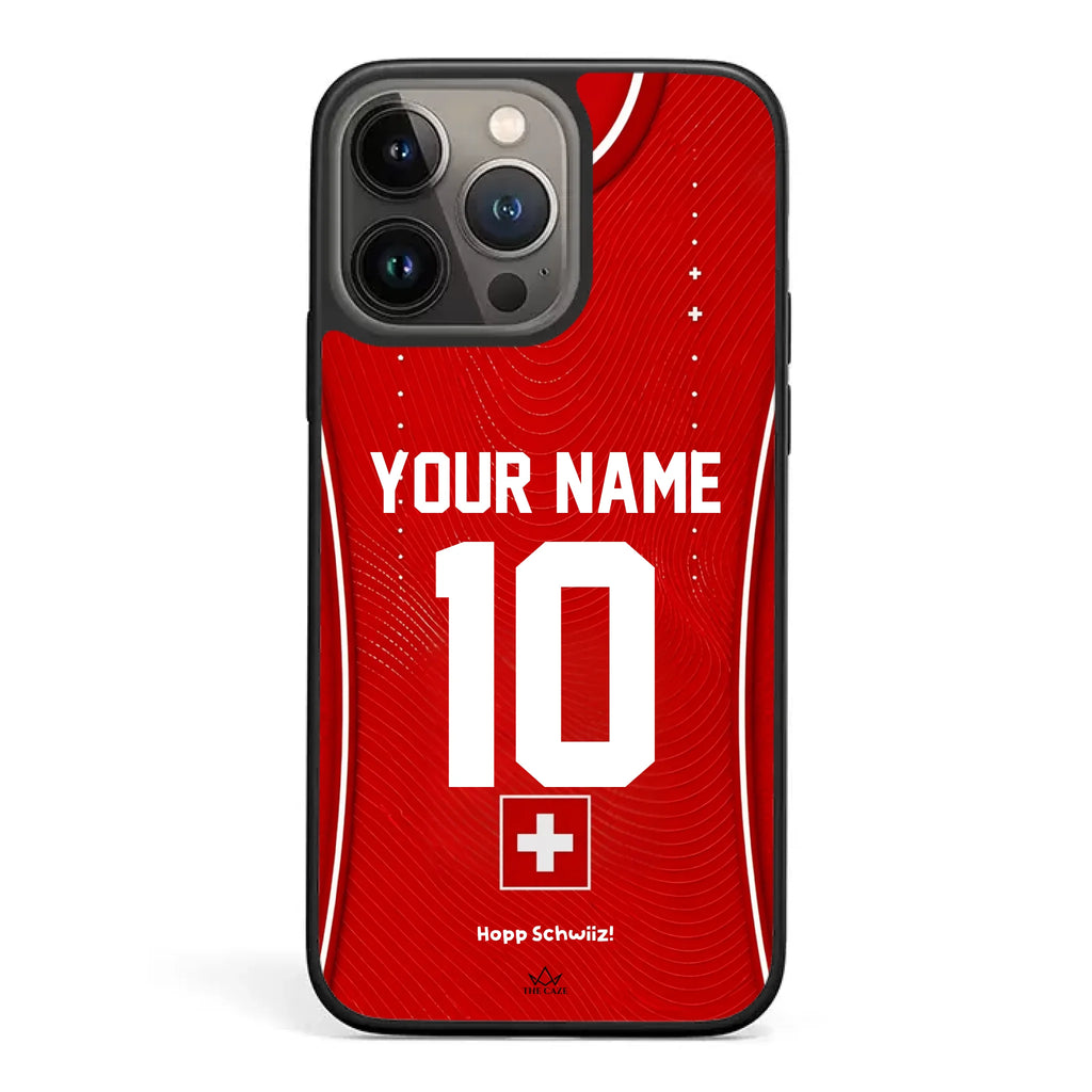 Switzerland football Jersey iPhone Case