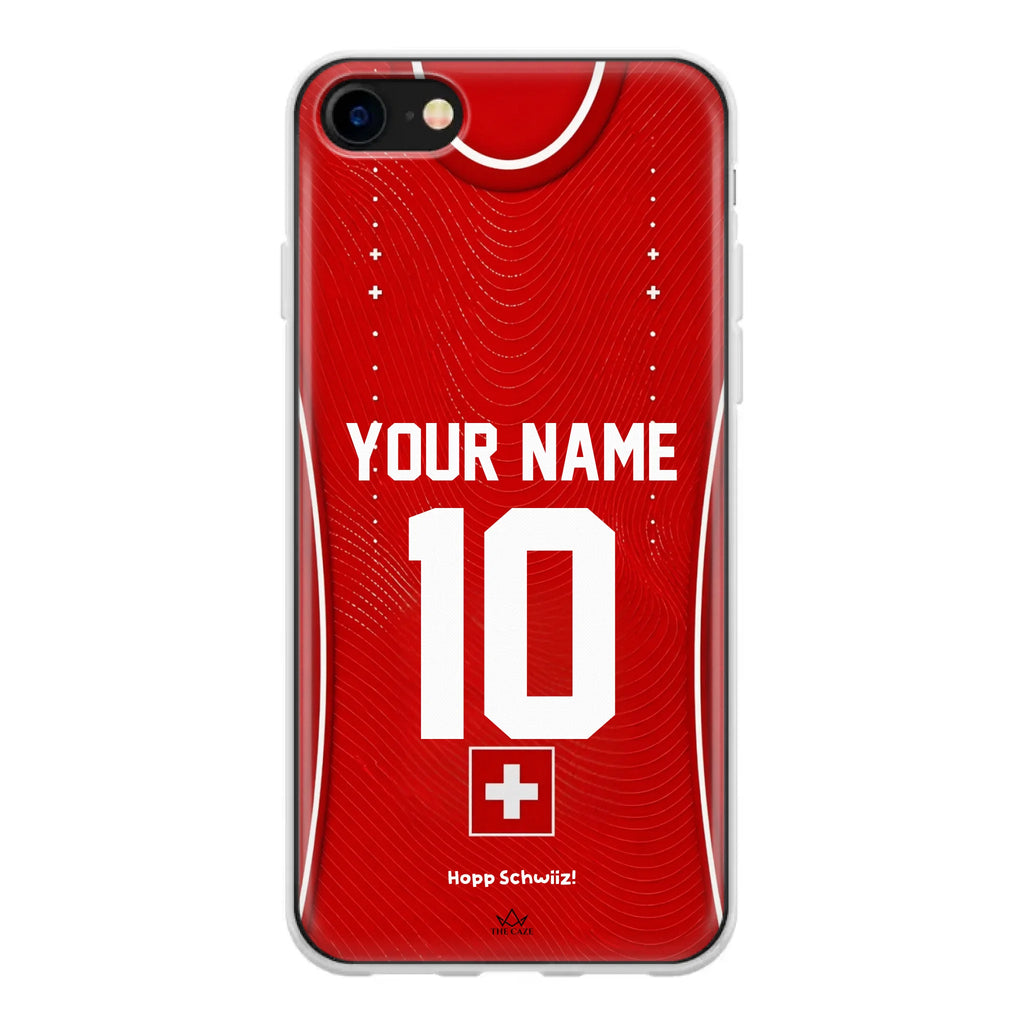 Switzerland football Jersey iPhone Case
