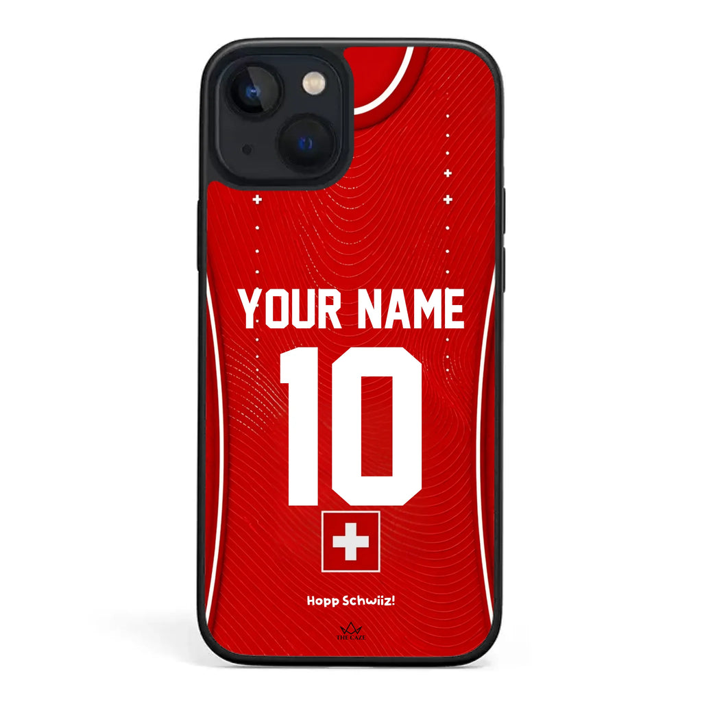 Switzerland football Jersey iPhone Case