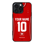 Switzerland football Jersey iPhone Case