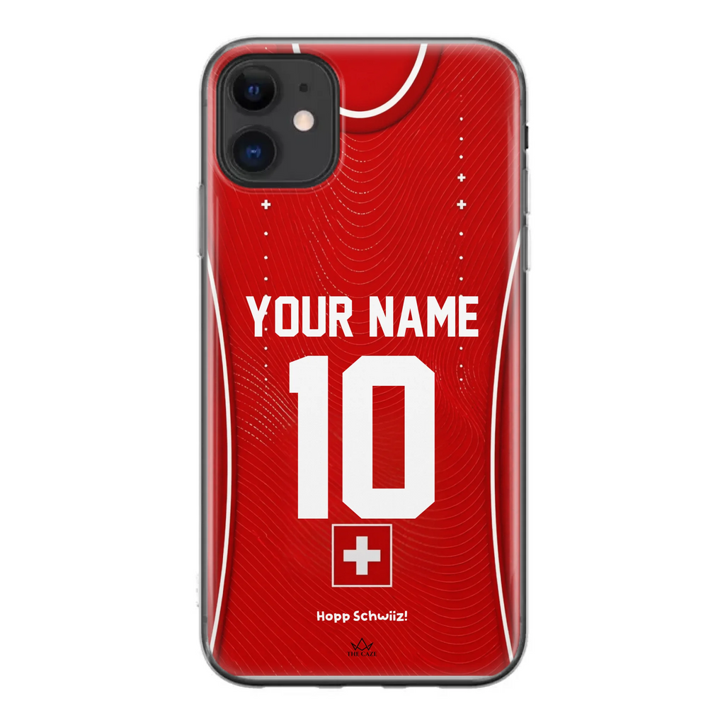 Switzerland football Jersey iPhone Case