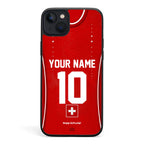 Switzerland football Jersey iPhone Case