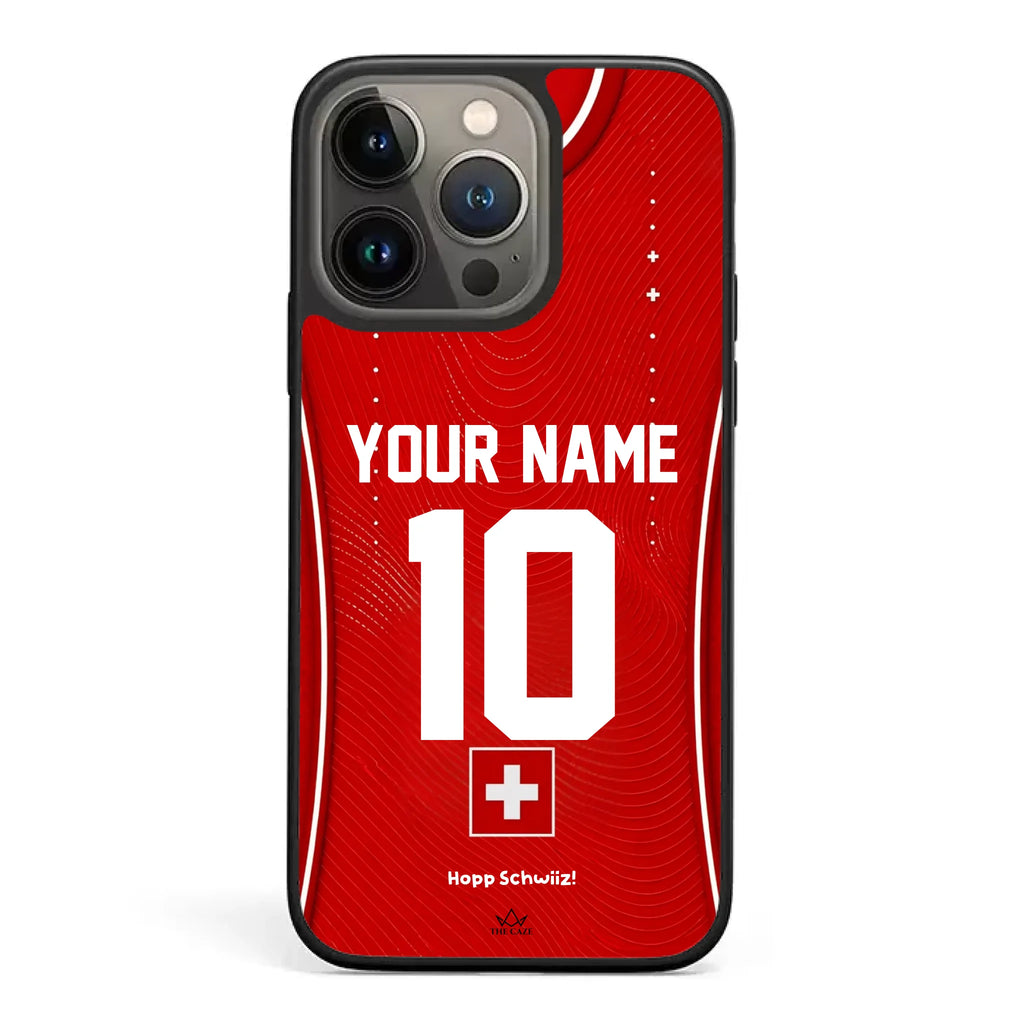 Switzerland football Jersey iPhone Case