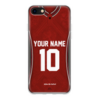 Funda de iPhone con camiseta de fútbol de la República Checa
