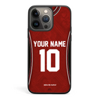Funda de iPhone con camiseta de fútbol de la República Checa