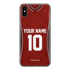 Funda de iPhone con camiseta de fútbol de la República Checa