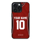 Funda de iPhone con camiseta de fútbol de la República Checa