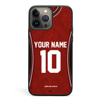 Funda de iPhone con camiseta de fútbol de la República Checa