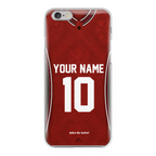 Funda de iPhone con camiseta de fútbol de la República Checa