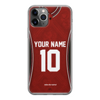 Funda de iPhone con camiseta de fútbol de la República Checa