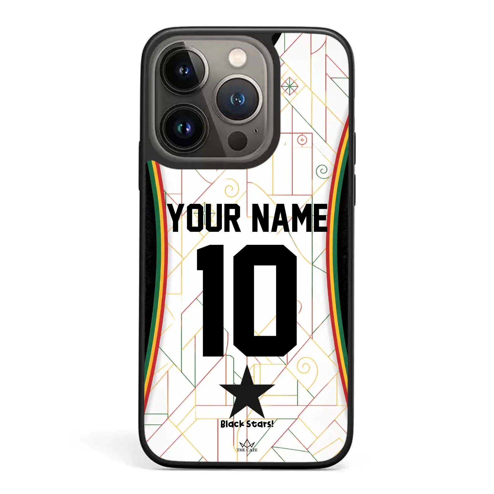 Ghana football Jersey iPhone Case