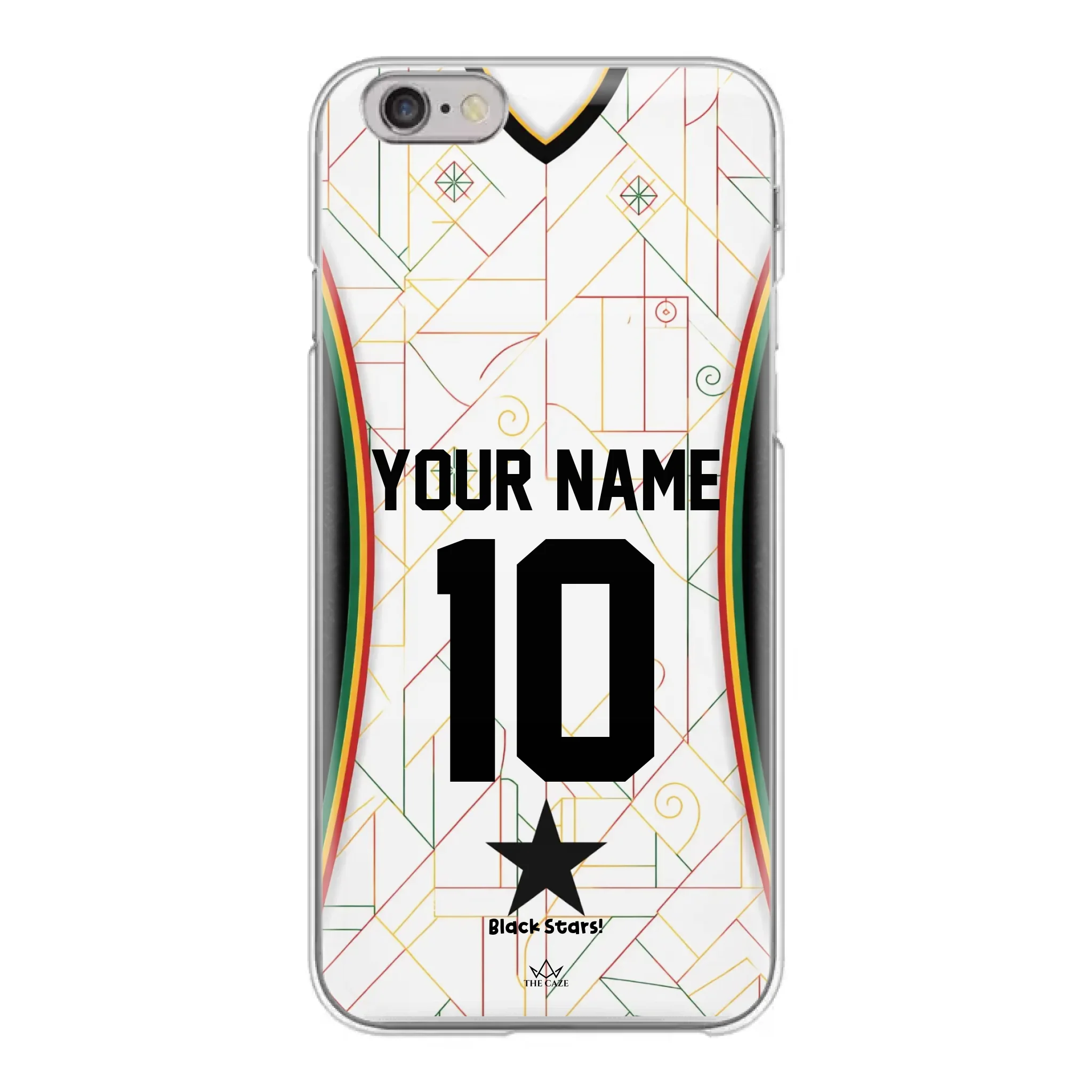 Ghana football Jersey iPhone Case